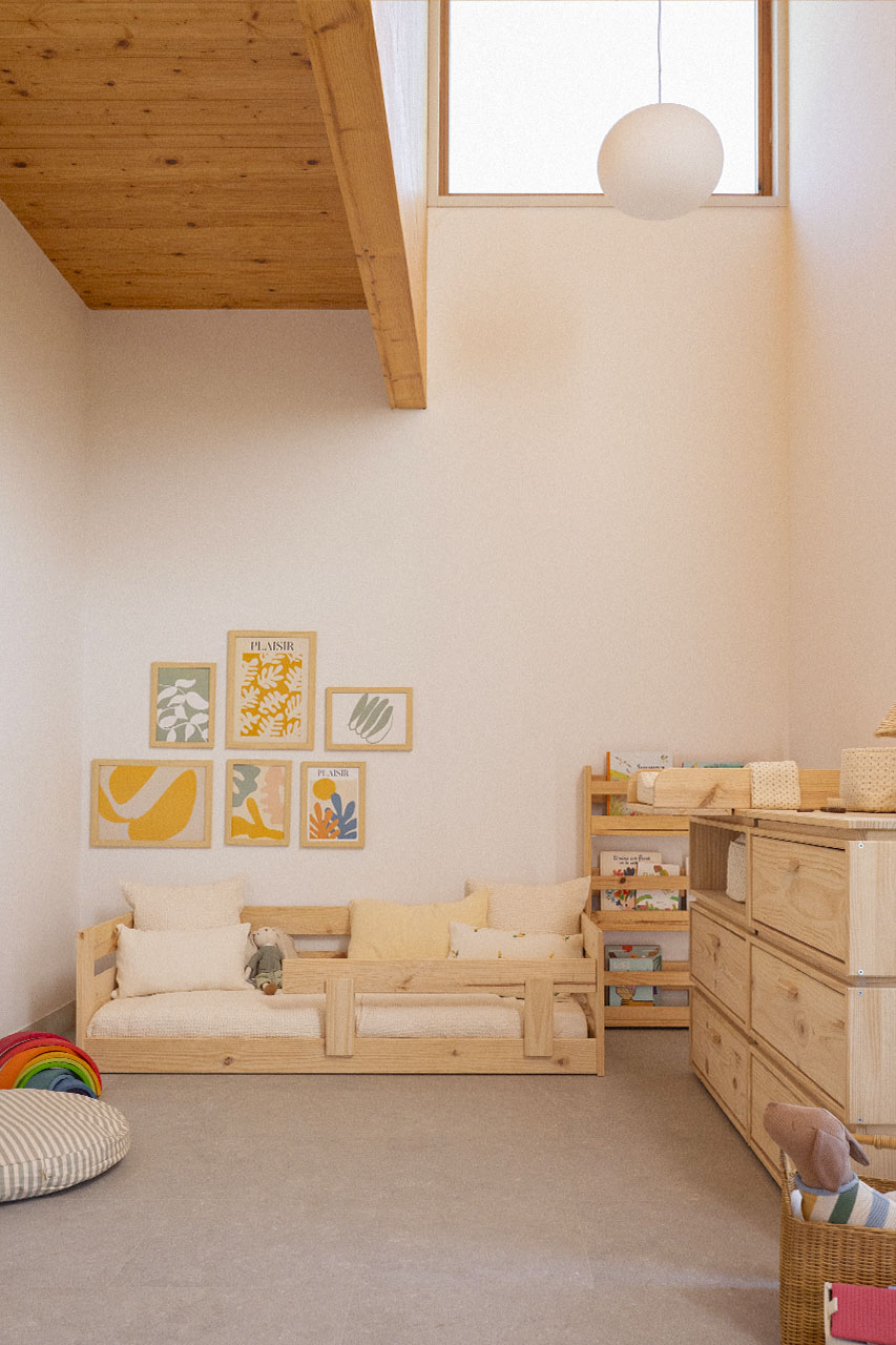 Imagen de ambiente 1 para:Montessori cama infantil de 70x160